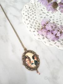 collana cammeo Jane Austen Orgoglio e Pregiudizio 