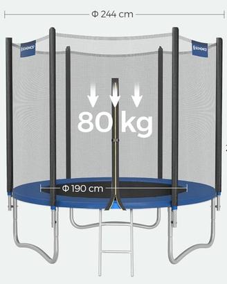 Trampolino-tappeto elastico