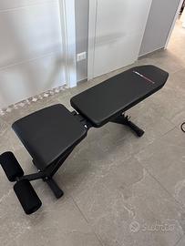 Panca per allenamenti regolabile diverse posizioni