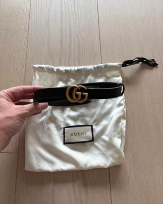 Cintura sottile Gucci GG Marmont