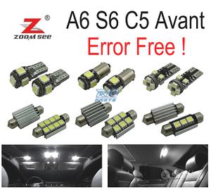 KIT 26 LAMPADE LED INTERNE PER AUDI A6 S6 C5 AVANT