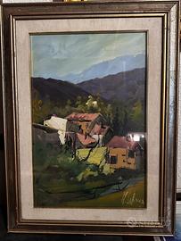 Quadro “Paesaggio montano” – M. La Rocca