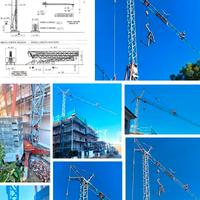 Gru dalbe hs-211 braccio 22m
