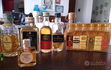 Raccolta bottigliette mignon alcolici