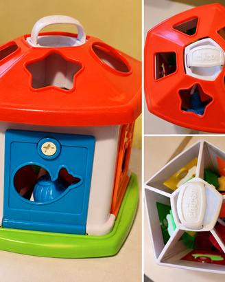 Chicco Gioco a Incastro Forme – Casa con Formine