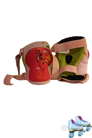 ginocchiere per pattinaggio bimba