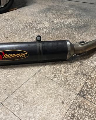 Terminale di scarico Akrapovic Yamaha R1 2002/2003