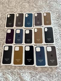 Custodia silicone/pelle Iphone