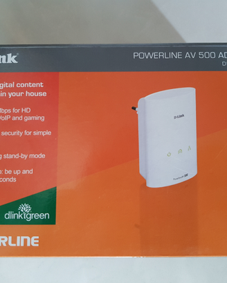 Kit POWERLINE D-Link 500Mbps - Internet su 220volt