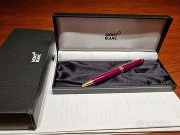 Penna bordeaux Montblanc scatola e controscatola