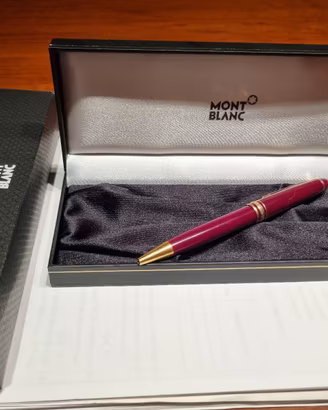 Penna bordeaux Montblanc scatola e controscatola