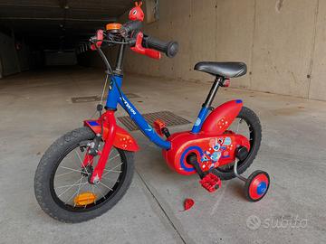 Bicicletta 14" bambino 3-5 anni, 90-105 cm