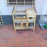 gabbia artigianale come nuova