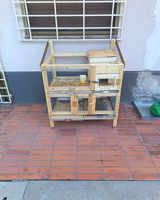 gabbia artigianale come nuova