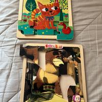 Puzzle in legno