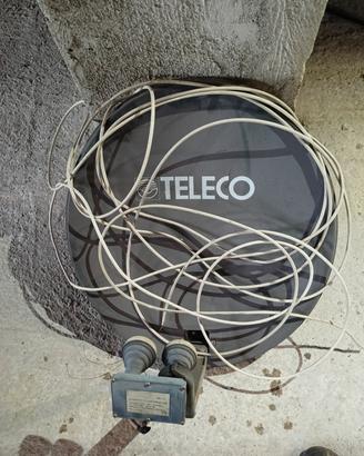 antenna satellitare Teleco 80 cm 