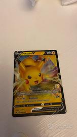 Carta pockemon Pikachu v