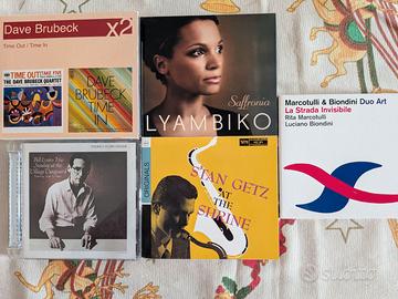 5 CD jazz/blues Brubeck Evans Getz Marcotulli etc