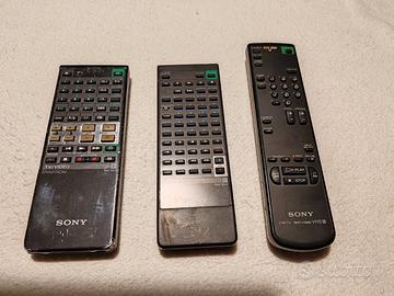 Telecomandi Sony Tv/Vhs/Minidisck Deck