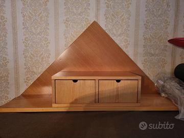 Mensola in legno cameretta bambini