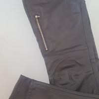 pantaloni in pelle moto donna tg 42