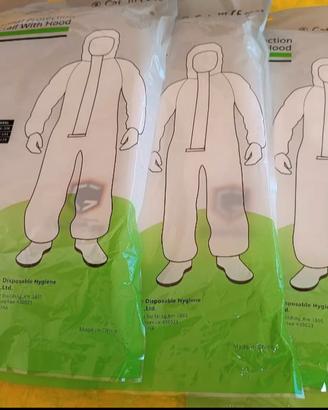 Set quattro tute protettive Guardwe tg M