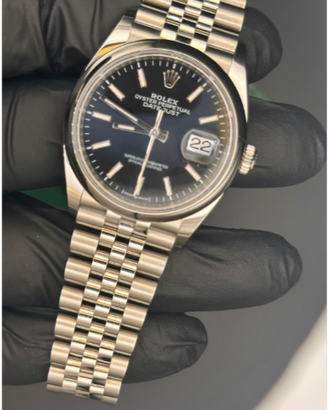 Rolex Datejust 36 ref. 126200, acciaio jubilee