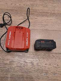CARICABATTERIA HILTI C 6-22 + BATTERIA NURON B 110