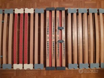 Letto ortopedico con doghe in legno