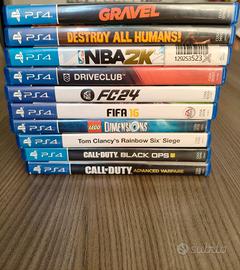 Lotto dieci giochi PS4 (anche singolarmente)