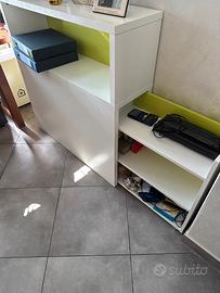 Armadetto  tastiera del letto singolo