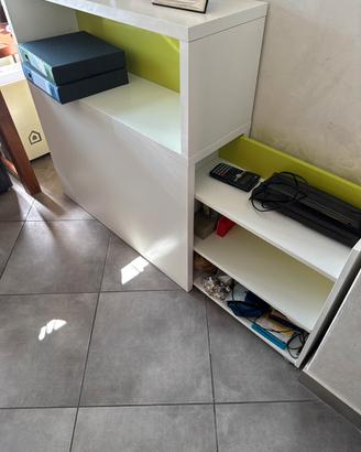 Armadetto  tastiera del letto singolo