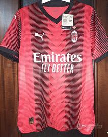 Maglia Milan 2023 2024 Home Originale Puma Nuova