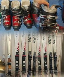 sci 160 come nuovi e dynastar 156 + scarponi 