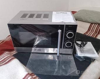 Microonde Grill SEVERIN INOX -20lt-9funz. 700/200W