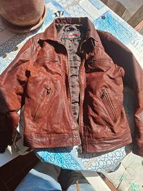 Giacca di pelle uomo