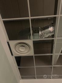 Pannelli controsoffitto e diffusori conici