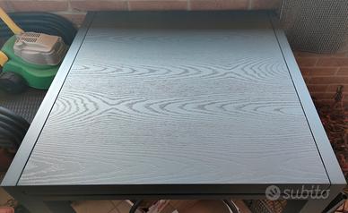 Tavolo da esterno allungabile in Alluminio Grigio
