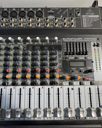 Mixer audio Behringer Europower Pmp500