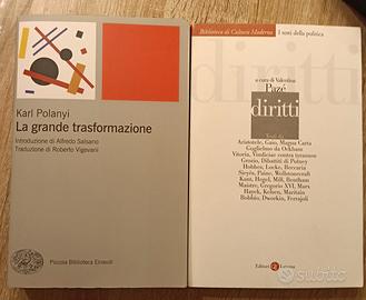 Polany-Pazè lotto libri universitari