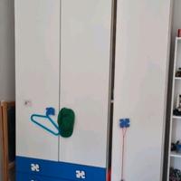 Cameretta con letto estraibile 