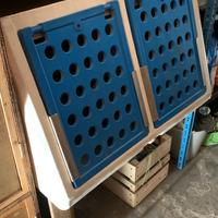 cassetta maxi trasporto cani pvc