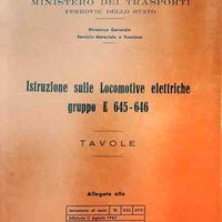 FS. LOCOMOTIVE E645-E646. ALBUM 1962 + LOCOMOTIVA.
