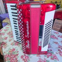 Fisarmonica Paolo Soprani 80 bassi 37 tasti 