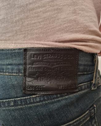 jeans Levis 511 blu