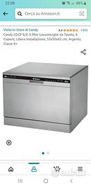 Candy CDCP 6/E-S Mini Lavastoviglie da Tavolo