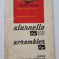 Moto Guzzi Stornello 125-160-Scrambler '74 manuale