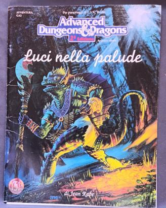 AD&D 2a Edizione Luci nella Palude Avventura
