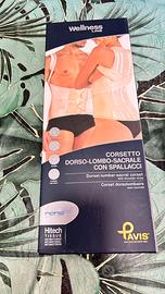 Corsetto dorso lombo sacrale con spallacci XL