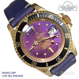 ROLEX Submariner Date 1680/8 purple yellow gold